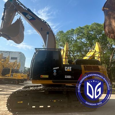 Satılık Caterpillar 336D kullanılmış kazık makinesi Güney Amerikalılara gönderilmeye hazır.