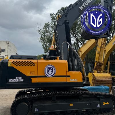 Yüksek Kaliteli İkinci El Hyundai HX220HD | İnşaat için Uygun Fiyatlı 22 Tonluk Ekskavatör