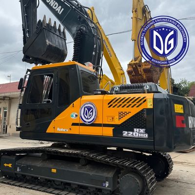 Yüksek Kaliteli İkinci El Hyundai HX220HD | İnşaat için Uygun Fiyatlı 22 Tonluk Ekskavatör