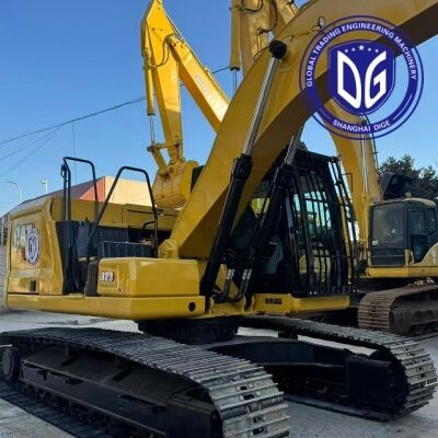 Sıcak satış Caterpillar CAT 323 Kazı makinesi Yüksek güçlü Hidrolik Kazı makinesi 23 Ton Kullanılmış Kazı makinesi