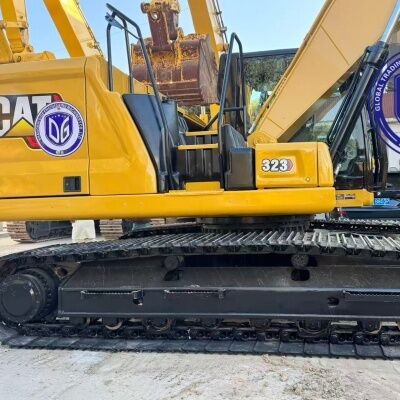 Sıcak satış Caterpillar CAT 323 Kazı makinesi Yüksek güçlü Hidrolik Kazı makinesi 23 Ton Kullanılmış Kazı makinesi