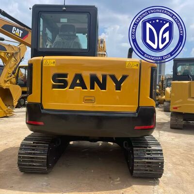 Sy60 6 Ton Kullanılmış SANY Ekskavatör Kullanılmış Ekskavatör Hidrolik Makine