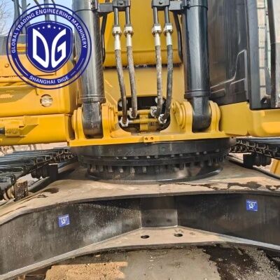 Japonya Caterpillar CAT 345 Kazıcı Yüksek Güçlü Hidrolik Kazıcı 45 Ton Kullanılmış Kazıcı stokta sıcak satılıyor