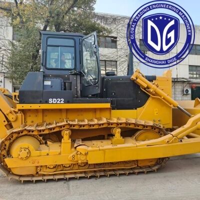 Çin Sıcak Satış Kullanılmış Shantui SD22 Bulldozer Yüksek Güçlü Shantui stokta