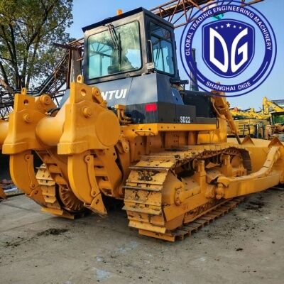 Çin Sıcak Satış Kullanılmış Shantui SD22 Bulldozer Yüksek Güçlü Shantui stokta