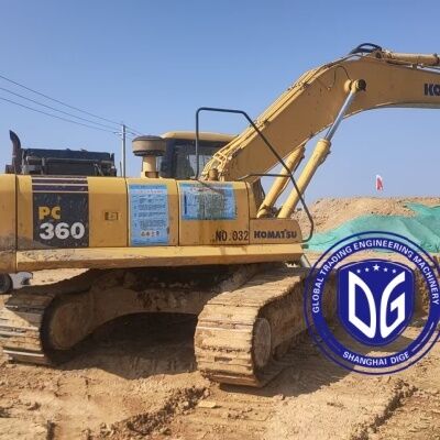 Japonya Kullanılmış Komatsu Kazıcı PC360Hidrolik Kazıcı 36 Ton Kullanılmış Kazıcı stokta