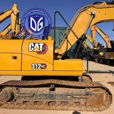 Japonya Caterpillar CAT312GC Kazı Makinesi Yüksek Güçlü Hidrolik Kazı Makinesi 12 Ton Sıcak Satış Kullanılmış Kazı Makinesi