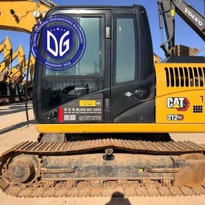 Japonya Caterpillar CAT312GC Kazı Makinesi Yüksek Güçlü Hidrolik Kazı Makinesi 12 Ton Sıcak Satış Kullanılmış Kazı Makinesi