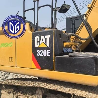 Japon Caterpillar CAT320E Ekskavatör 20 Ton Yüksek Güçlü Hidrolik Ekskavatör Yakıt Tasarruflu Ağır Hizmet Tipi Kullanılmış Ekskavatör Çok Satan