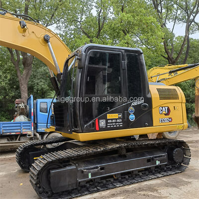 En iyi fiyatla stokta kullanılan Caterpillar 312D 12t ekskavatörü Satılık sağlam dayanıklı güçlü ekskavatör