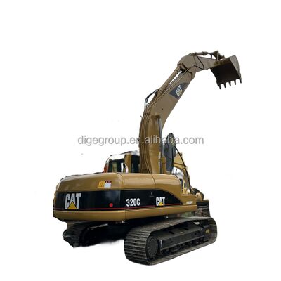 Stokta En İyi Fiyata Kullanılmış Caterpillar 320C 20t Ekskavatör, Satılık Sağlam Dayanıklı Güçlü Ekskavatör