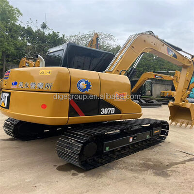 Stokta En İyi Fiyata Kullanılmış Caterpillar 307D 7t Ekskavatör Satılık Sağlam Dayanıklı Güçlü Ekskavatör