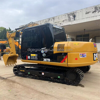 Stokta ucuz fiyata, sağlam, dayanıklı, yakıt tasarruflu, güçlü Caterpillar 307D 7 tonluk ekskavatör satılık