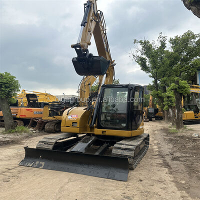 Kullanılmış Caterpillar 308C 8t ekskavatörü stokta ucuz fiyatlı sıcak satışı iyi durumda ikinci el güçlü ekskavatör Satılık