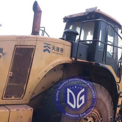 Japonya 6.5 Ton Kullanılmış Caterpillar Tekerlekli Yükleyici CAT980H Tekerlekli Yükleyici Yüksek Kaliteli Depoda