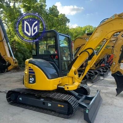 İkinci El Japonya Komatsu PC40 Mini Ekskavatör 4 Tonluk Küçük Hidrolik Kazıcı Düşük Çalışma Saatleri