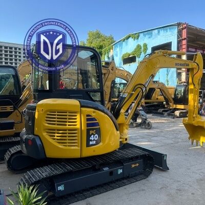 İkinci El Japonya Komatsu PC40 Mini Ekskavatör 4 Tonluk Küçük Hidrolik Kazıcı Düşük Çalışma Saatleri