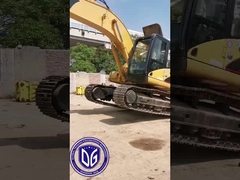 Yüksek torklu motor 320C kullanılmış Caterpillar 20t iyi hidrolik sistemi olan kazıcı