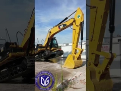 Dayanıklılık için sağlam yapı 323D Kullanılmış Caterpillar Excavator 23 Ton