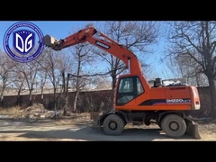 Kullanılmış Doosan DH210 21 tonluk tekerlekli kazık makinesi muhteşem durumda satılıyor