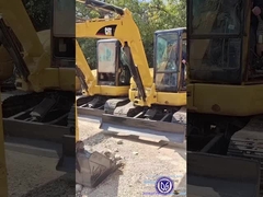CAT 304C 4 tonluk Caterpillar mini kullanılmış kazık makinesi, bahçe kazık makinesi, ucuz satışta