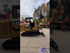 Kullanılmış 306E 6T Caterpillar Crawler Mini Excavator Hızlı Yanıt Kontrol Sistemi