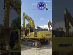 PC400-7 Komatsu 40 Tonluk Büyük Hidrolik Sürünen Kazıcı Japonya'dan